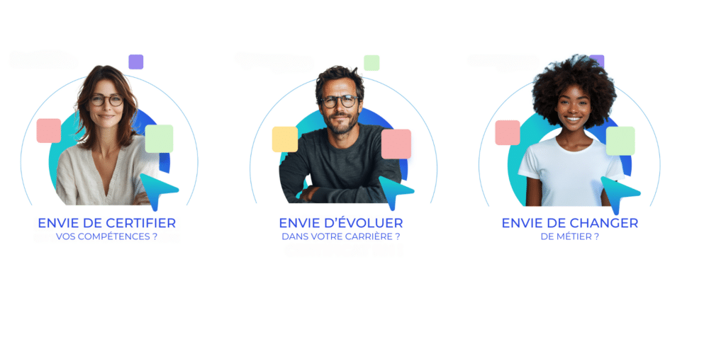 Envie de certifier vos compétences - envie d'évoluer dans votre carrière - envie de changer de métier - sinequanone formation