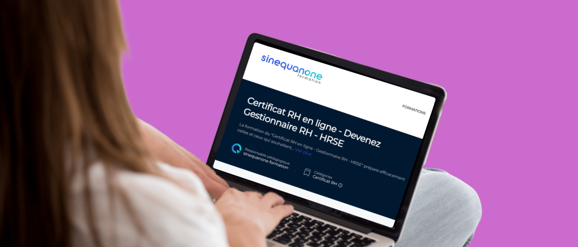 Les avantages de la formation en ligne - articles - sinequanone formation
